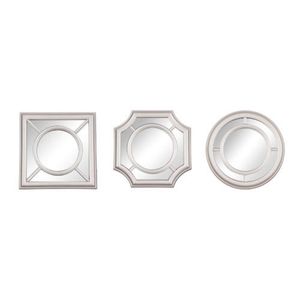 3Pc. Mirror Set in Champagne (Multi-shape)